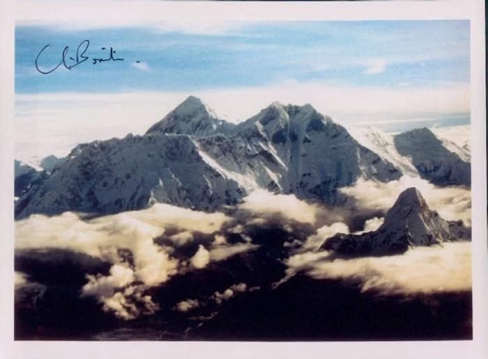 Chris Bonington autograph