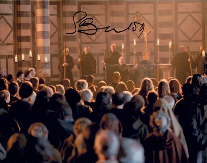 Steven Berkoff autograph