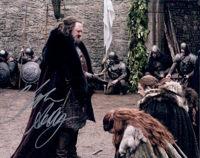 Mark Addy autograph