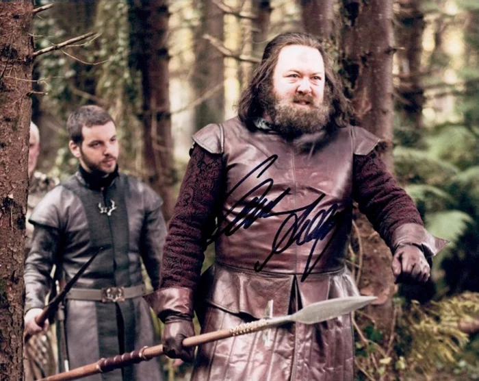 Mark Addy autograph