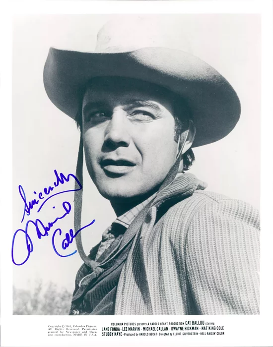Michael Callan autograph
