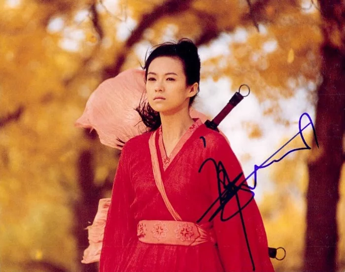 Ziyi Zhang autograph