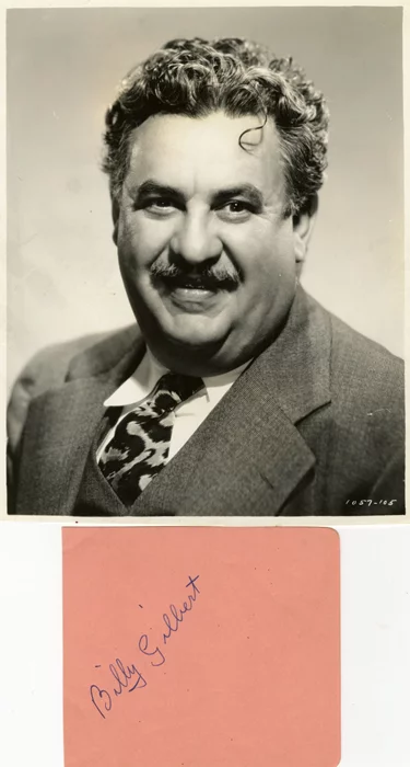 Billy Gilbert autograph