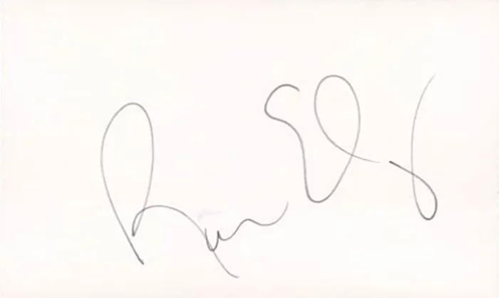Ron Ely autograph
