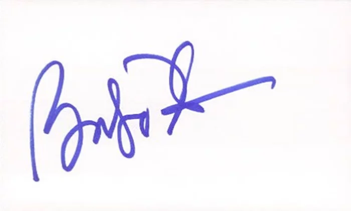 Bridget Fonda autograph
