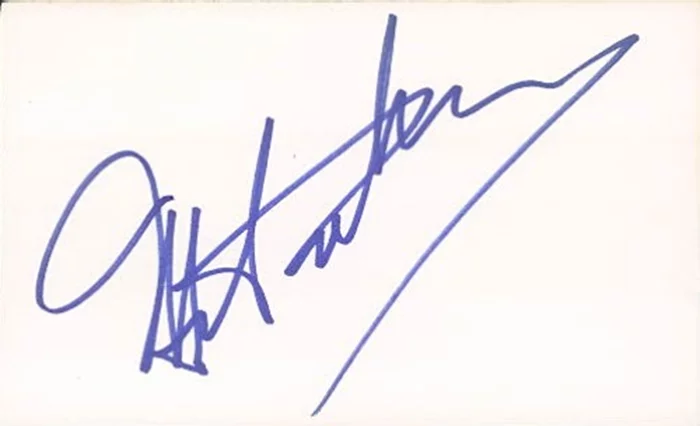 Morey Amsterdam autograph