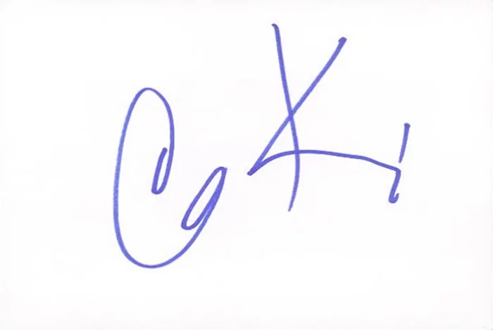 Carole King autograph