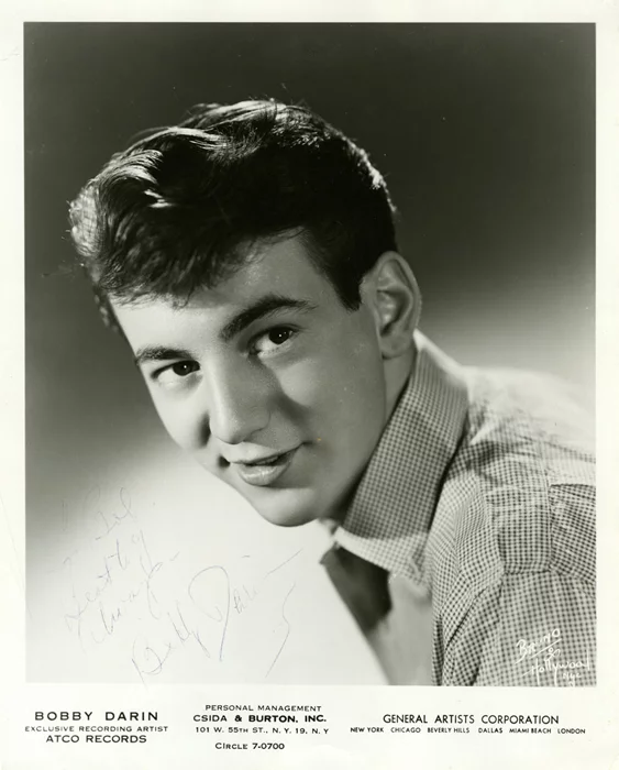 Bobby Darin autograph