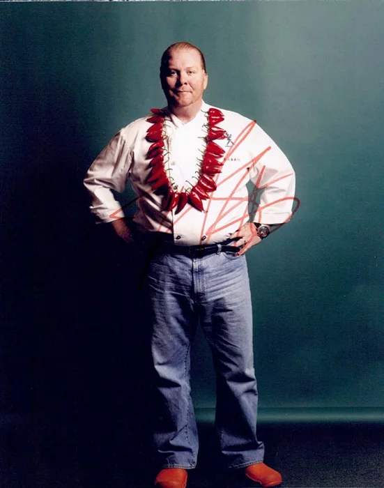 Mario Batali autograph