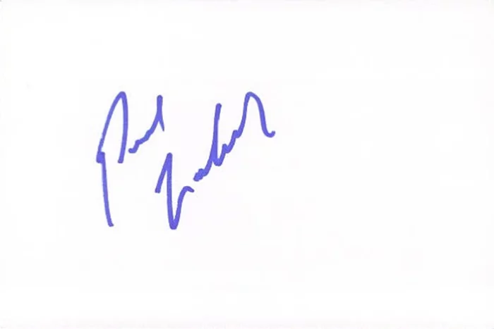 Paul Lieberstein autograph