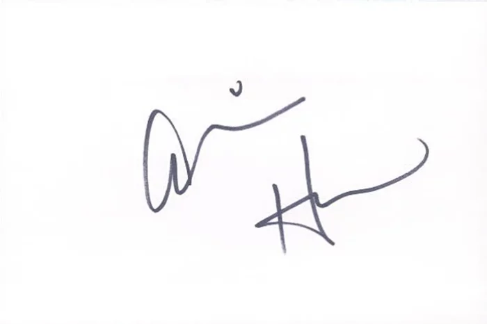 Arsenio Hall autograph