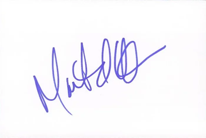 Maitland Ward autograph