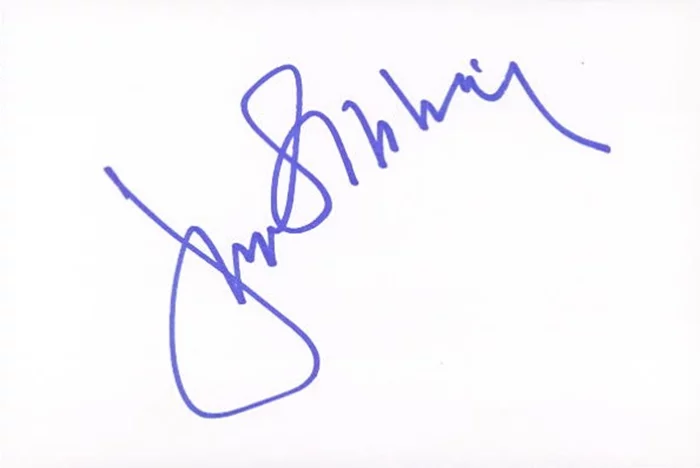 James B. Sikking autograph