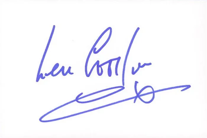 Len Goodman autograph
