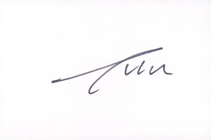 Creed Bratton autograph