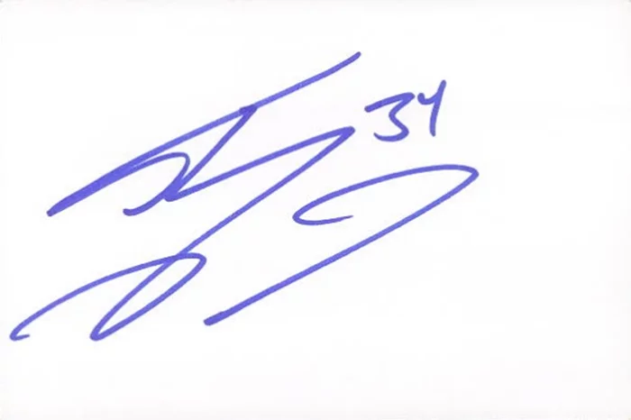 Shaquille O'Neal autograph
