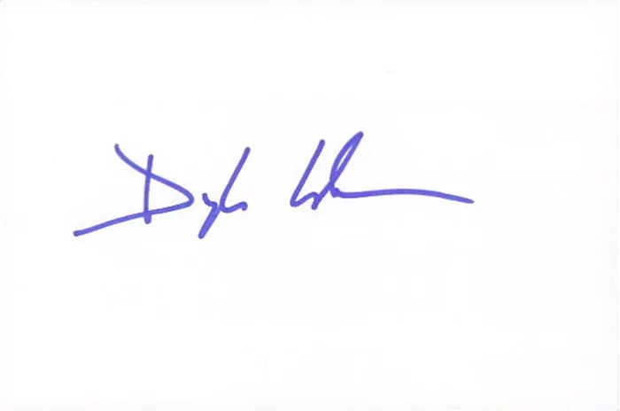 Dylan Walsh autograph