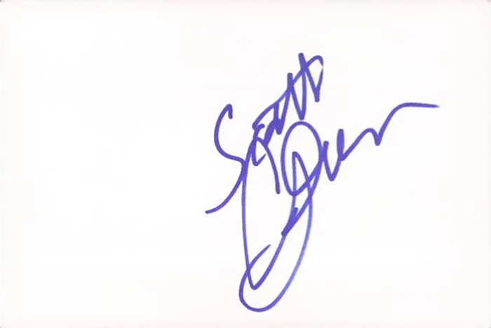 Scott Glenn autograph