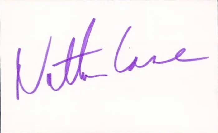 Nathan Lane autograph