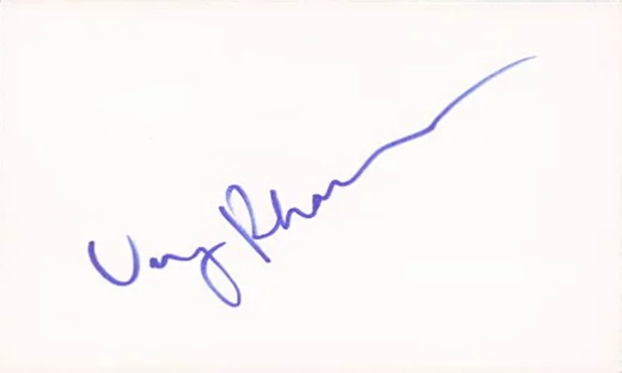 Ving Rhames autograph