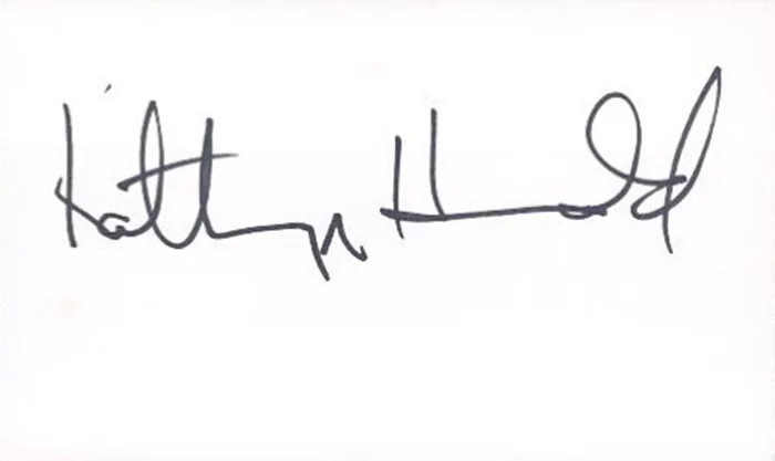 Kathryn Harrold autograph