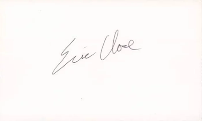 Eric Close autograph