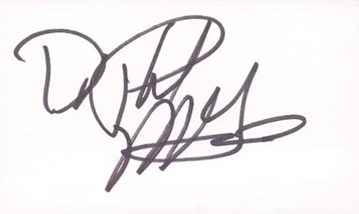Dr. Phil McGraw autograph