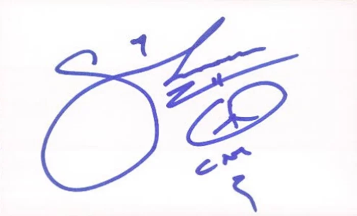 Shemar Moore autograph