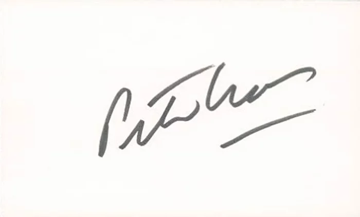 Peter Wolf autograph