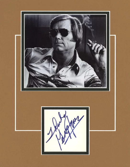 George Jones autograph