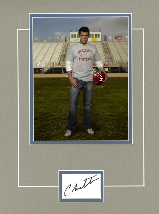 Cory Monteith autograph