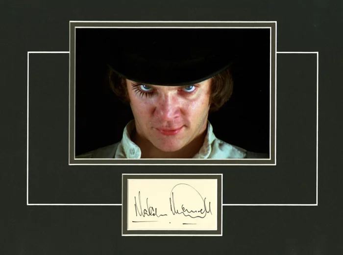A Clockwork Orange autograph