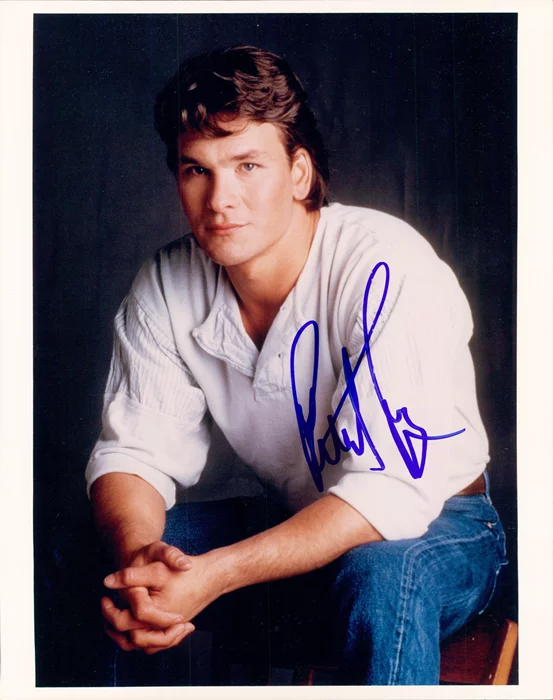 Patrick Swayze autograph