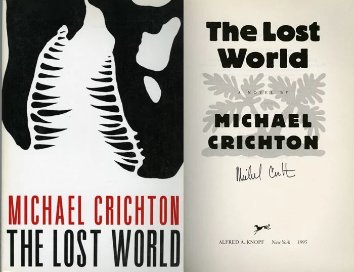 Michael Crichton autograph