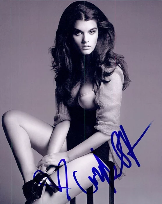Crystal Renn autograph