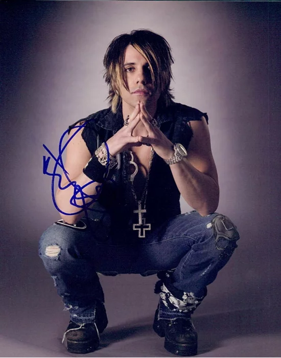 Criss Angel autograph