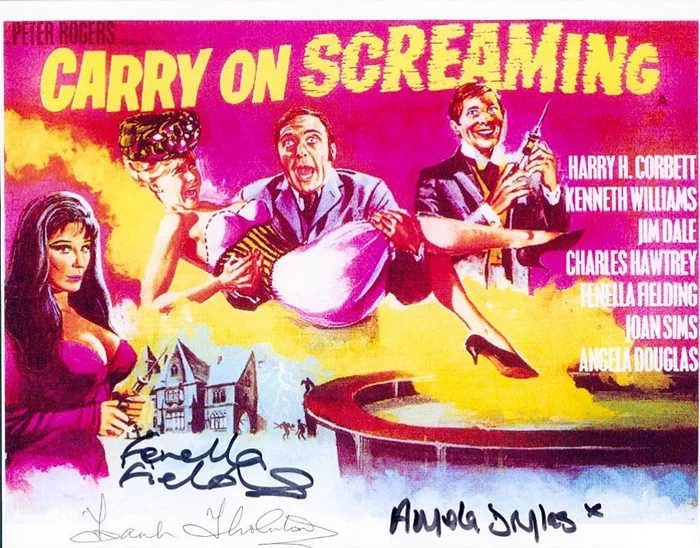 Carry On Screaming autograph