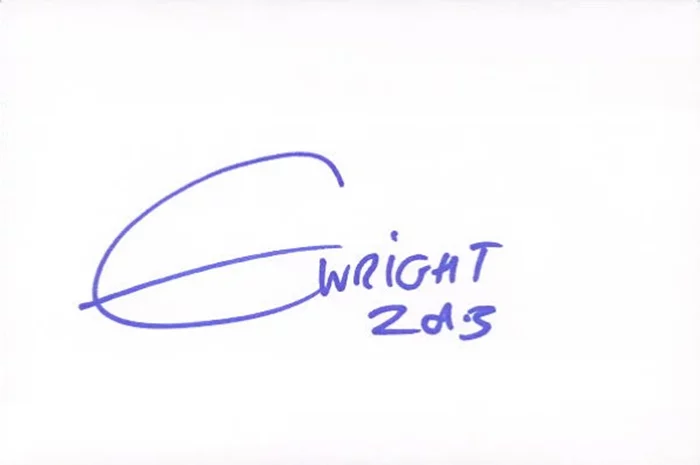Edgar Wright autograph