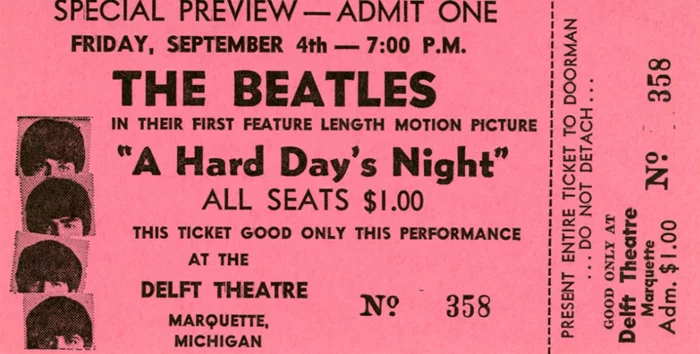 The Beatles autograph