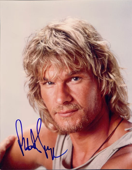 Patrick Swayze autograph