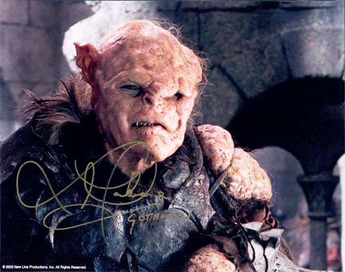 Lawrence Makoare autograph