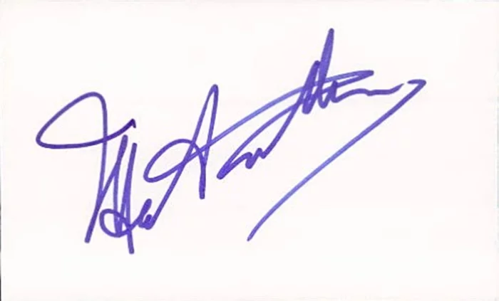 Morey Amsterdam autograph