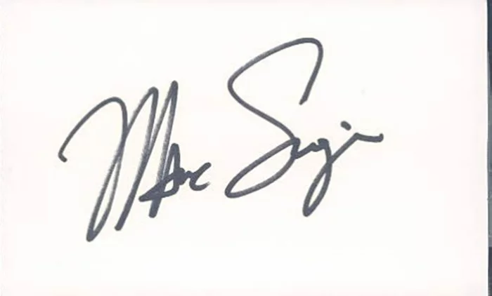 Marc Singer autograph