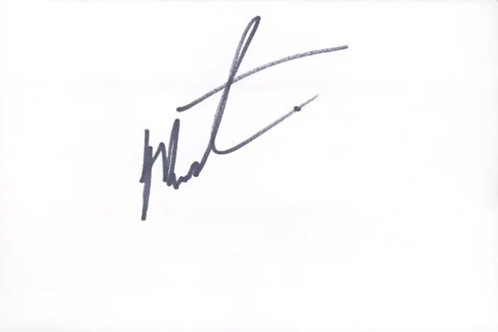 Martin Lawrence autograph