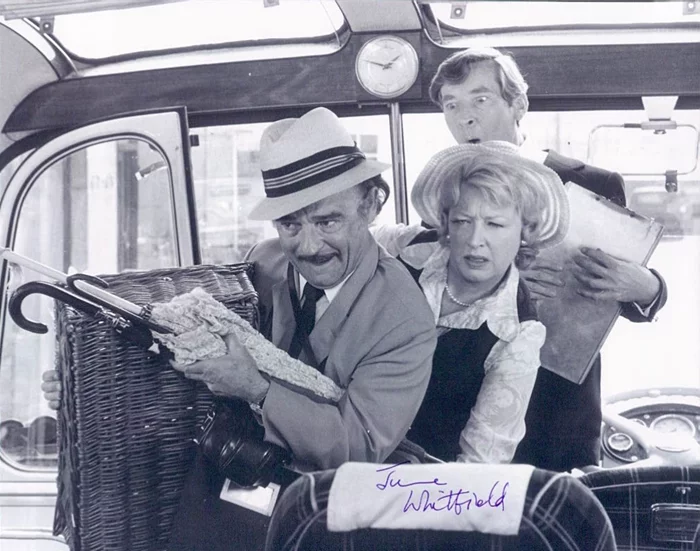 June Whitfield autograph