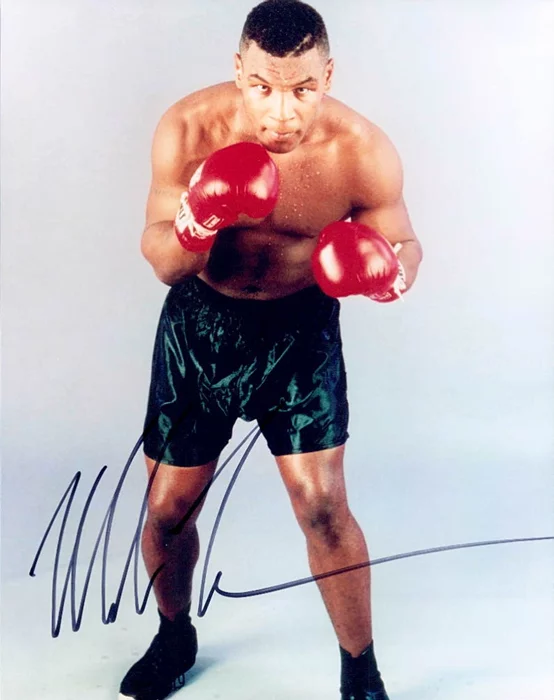 Mike Tyson autograph