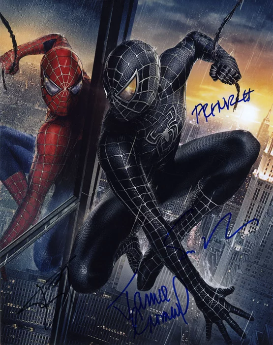 Spider-Man 3 autograph