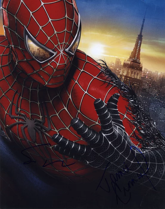 Spider-Man 3 autograph