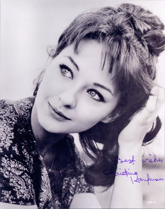 Christine Kaufmann autograph