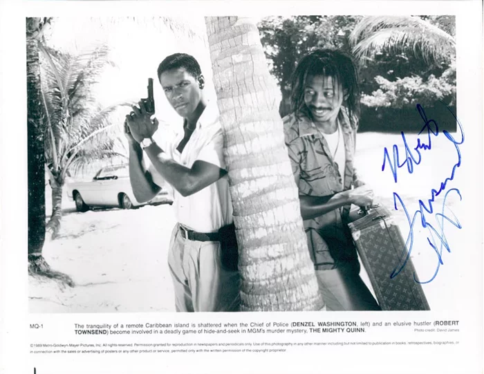 Robert Townsend autograph